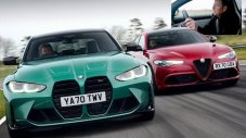 BMW M3 Competition срещу Alfa Romeo Giulia Quadrifoglio - кой е по-бърз?