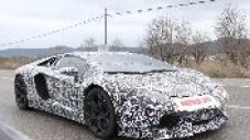 Шпионски снимки на Lamborghini Aventador