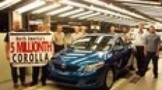 Произведоха 5 000 000- та Toyota Corolla в САЩ