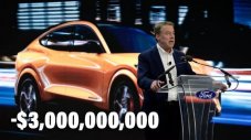 Ford очаква $3 милиарда загуби от електромобили