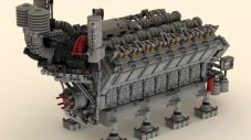Вижте как работи дизелов двигател от &bdquo;Лего&ldquo;
