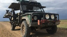 Чували ли сте за Land Rover Defender със специална защита срещу слонове