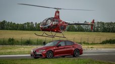 Alfa Romeo Giulia полетя: този хеликоптер струва 290 000 евро