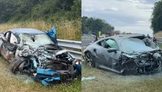 Porsche 911 и BMW M2 се сблъскаха тежко на „Нюрбургринг“ 