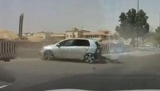 Нетърпелив шофьор на VW GTI получи брутален урок