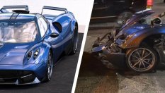 Уникалната Pagani Huayra Pearl отново катастрофира