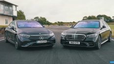 Може ли Mercedes EQS да победи S-Class на писта?