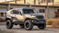 Rezvani събра в едно военна машина и луксозен всъдеход (ВИДЕО)