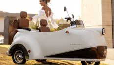 Турци направиха евтин електрически скутер с оригинален ретро дизайн