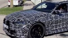 BMW показа комбито M3 в движение