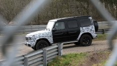 Вижте как електрическата G-Class се счупи на „Нюрбургринг“