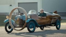 Helicron от 1932 г. е рядък и странен автомобил с витло
