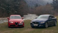 Когато германците ги няма: Alfa Romeo Giulia срещу Jaguar XE