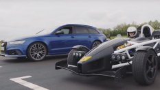 Кой е по-бърз: Audi RS6 Avant или Ariel Atom 3.5R? (ВИДЕО)