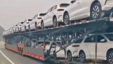 По китайски: Как един автовоз може да натовари 30 автомобила