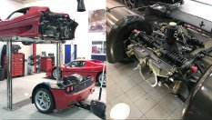 Лесна ли е смяната на съединител на Ferrari F50?