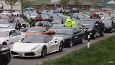 Полицията в Германия арестува 120 спортни коли (ВИДЕО)