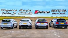 Топ-кросоувърите на Audi, Bentley, Lamborghini и Porsche – кой е най-бърз?