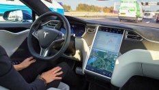 Автопилотът на Tesla се научи да кара по зададен маршрут (ВИДЕО)