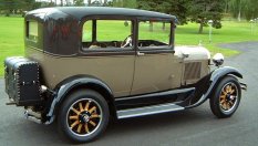 Юха Канкунен и неговият Ford Model A от 1929 година