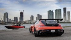 Mercedes-AMG GT Black Series се сдоби с двойник – скъпа яхта