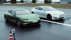 Porsche Taycan срещу Tesla Model S - спорът продължава 