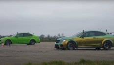 Mercedes-Benz C 63 AMG Black Series или BMW M3 – кой е по-бърз след тунинг?