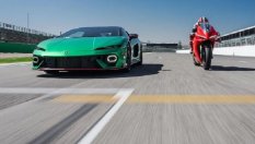 Може ли Lamborghini Temerario да се справи с Ducati Panigale V4 на ускорение?