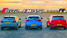 Три германски кросоувъра в спор на пистата