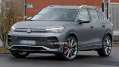 Европейският VW Tiguan R беше хванат без камуфлаж