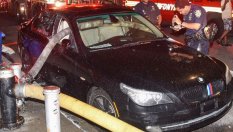 Тарикат с BMW си го получи от пожарникарите