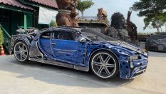 Най-уникалното Bugatti Chiron е направено от скрап