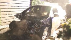 Jaguar I-Pace изгоря в Холандия