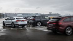 Спиране без спирачка и нов режим на движение - какво внедрява Audi в моделите си