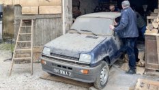 Класическо Renault 5 беше открито след 43 години в гараж