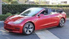 Tesla Model 3 става кабриолет, но не е никак евтино