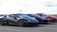 Битката на суперколите: новото Porsche 911 срещу Ferrari 488 и Lamborghini Huracan
