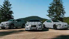 Mercedes EQS SUV получава завиващи задни колела
