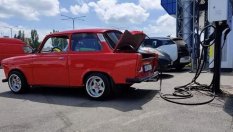 В Украйна направиха електрически Trabant