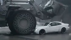 Видео: Булдозер гази Mercedes