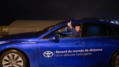 Toyota Mirai постави световен рекорд по пробег на водород