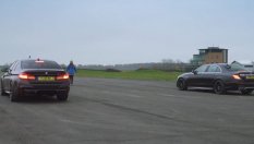 Mercedes-AMG E63 S в нова битка с BMW M5 (ВИДЕО)
