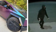 Собственик на Tesla предлага 25 000 долара за залавяне вандал потрошил Cybertruck 