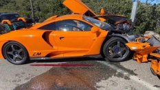 Пилот от Формула 1 потроши McLaren Senna LM