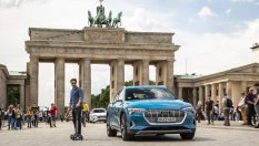 Audi работи върху електрически скутер с четири колела