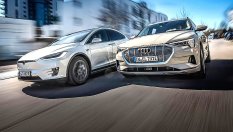 Tesla за първи път изпревари Audi по продажби