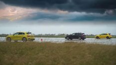 Три германски хот-хеча с 4х4 в спор на пистата