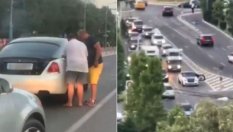 Rolls-Royce Wraith остана без бензин на оживено кръстовище