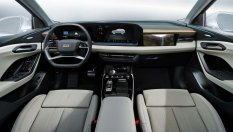 Audi Q6 e-tron получи дисплей за пътника и асистент, който се учи сам