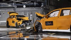 Mercedes сблъска два електромобила, за да докаже, че са безопасни